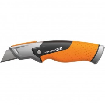 Нож строительный FISKARS CARBONMAX с фиксированным, сменным лезвием
